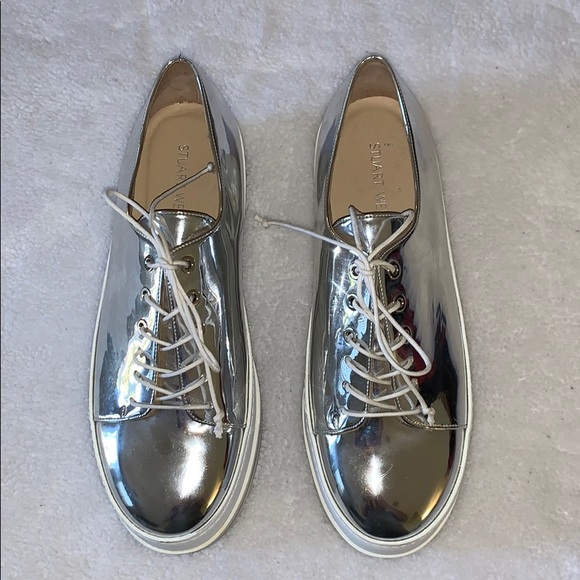 stuart weitzman platform sneakers